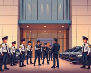 ﻿How Hotel Security Guards Work with Security Guards for Shopping Center in Riverside
